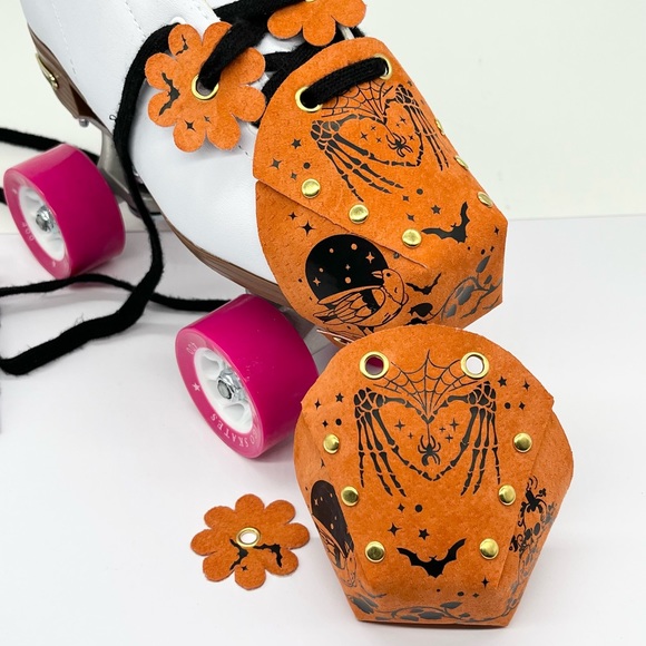 Roller Skates Suede Toe Guards - Picture 4 of 14